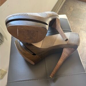 Elegant Brown Stiletto Heels